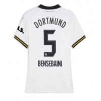 Camisa de time de futebol Borussia Dortmund Ramy Bensebaini #5 Replicas 3º Equipamento Feminina 2024-25 Manga Curta